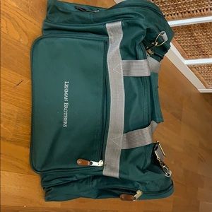 Lehman Brothers duffle bag